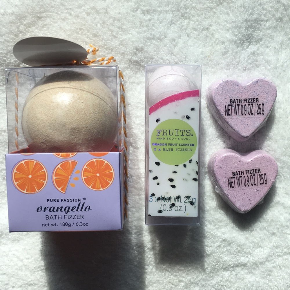 Six bath fizzers bundle